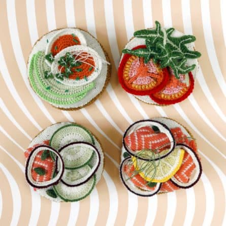 Kate Jenkins X Panzer's Original Bagel Artwork Knitwear