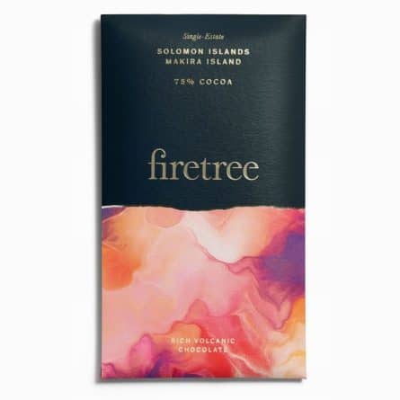 Firetree Chocolate Bar Solomon Makira Island 75%
