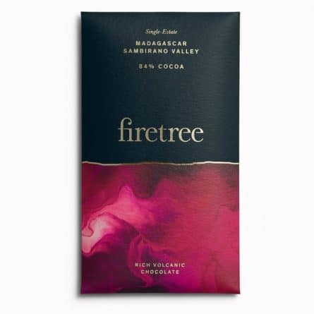 Firetree Chocolate Bar Madagascar Sambirano Valley 84%