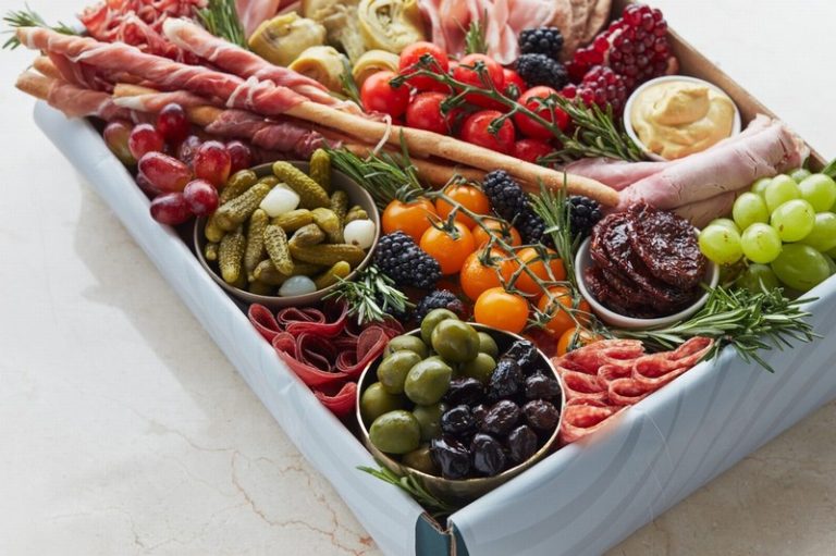 Platter Boxes with Charcuterie from Panzer's