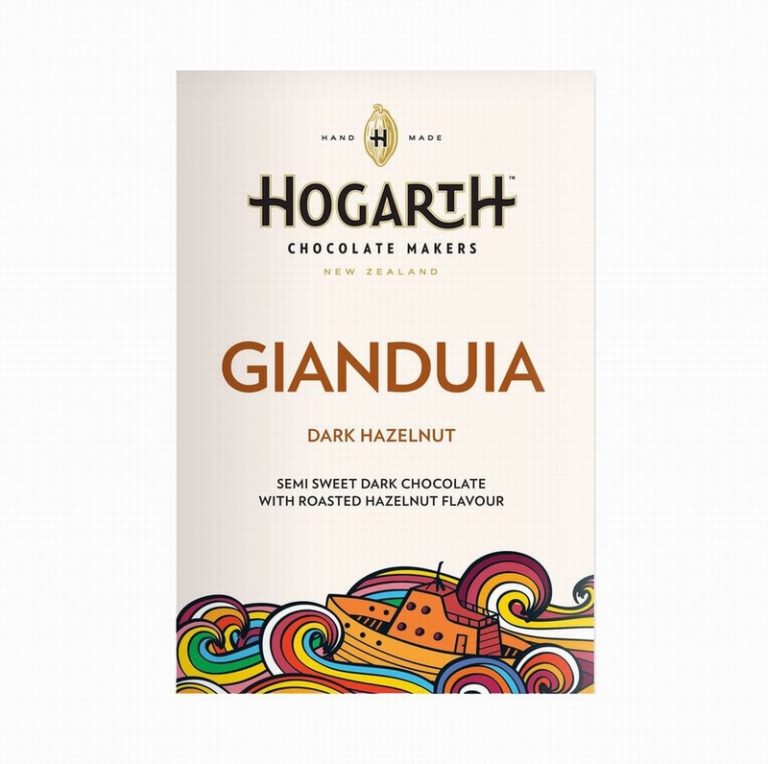 Hogarth Gianduia - Dark Hazelnut Chocolate Bar