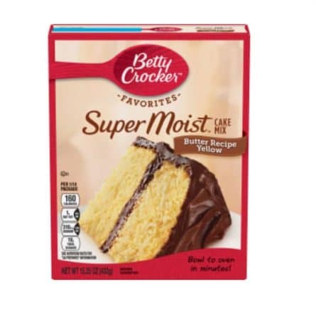 Betty Crocker Supermoist Yellow Cake Mix