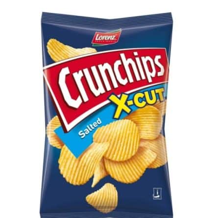 Lorenz Crinkle Cut Salted Crisps