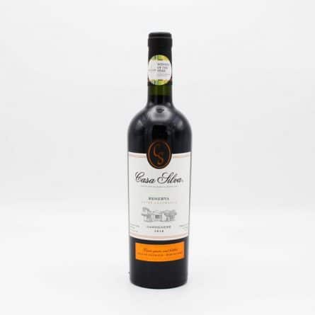 Bottle of Casa Silva Reserva Carmenere 2018 Red Wine from Panzer's