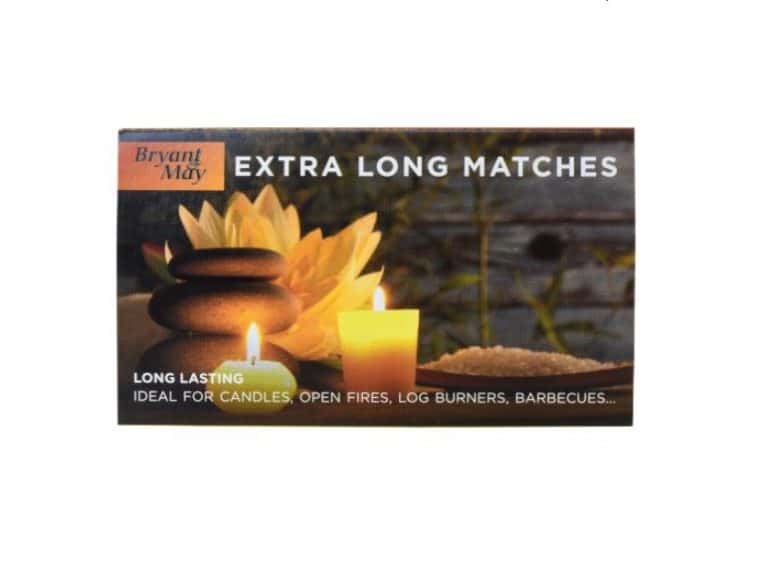 Single Pack of Extra Long Matches from Panzer's