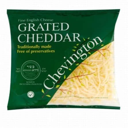Pack of Chevington Kosher Grated Cheddar from Panzer's