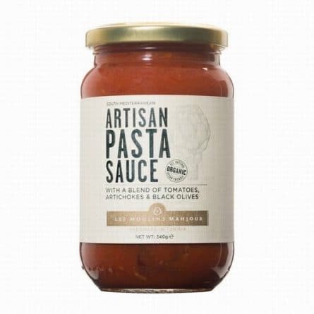 Artisan Pasta Sauce - Tomatoes, Artichoke & Black Olives from Panzer's