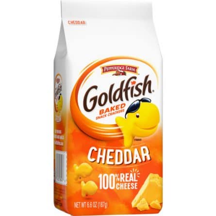 Pepperidge Farm Goldfish Crackers Cheddar Flavour