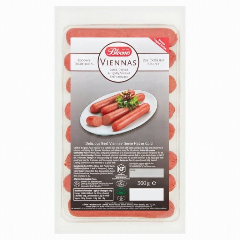 Pack of Kosher Blooms Viennas from Panzer