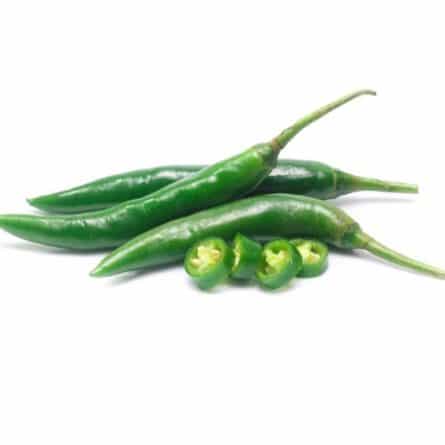 Bunch of Green Thai Chillies from Panzer's
