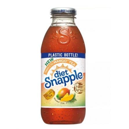 Diet Snapple Mango Iced Tea
