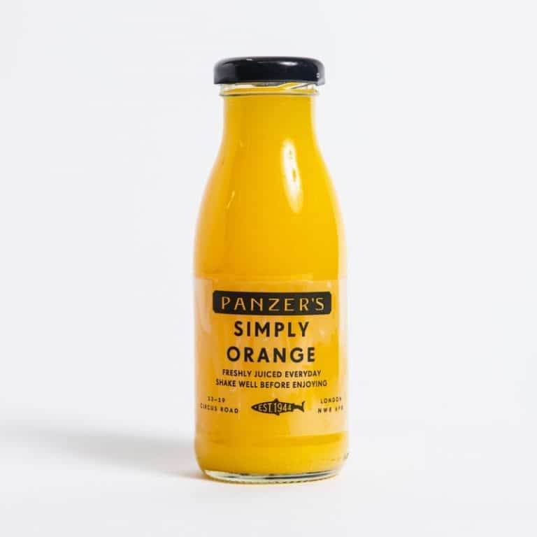Panzer's Juice - 250ml Simply Orange