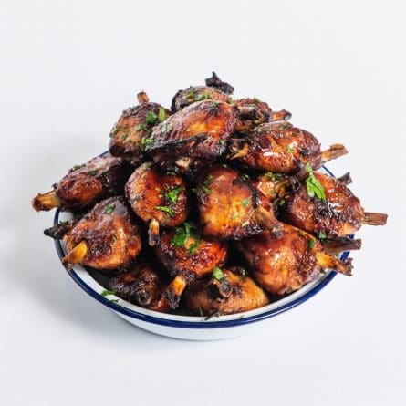 Bowl of Home Made Drumsticks from Panzer's