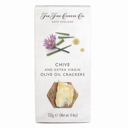 The Fine Cheese Co Chive Crackers