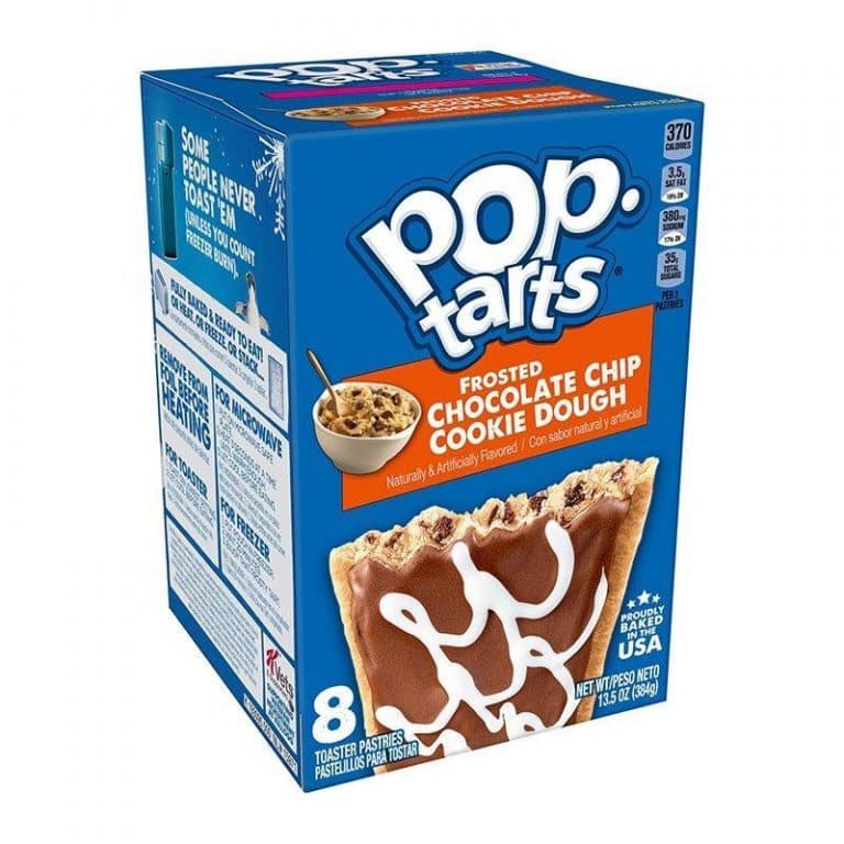 Kellogg's Pop Tarts Choc Chip Cookie Dough