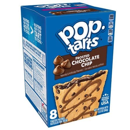 Kellogs Pop Tarts Frosted Choc chip