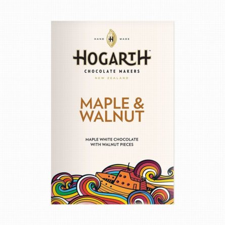 Hogarth Maple & Walnut White Chocolate Bar