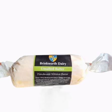Brinkworth Dairy Hand-Made Wiltshire Unsalted Butter from Panzer's Round