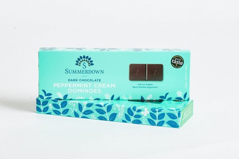 Summerdown Dark Chocolate Peppermint Cream Dominoes from Panzer's