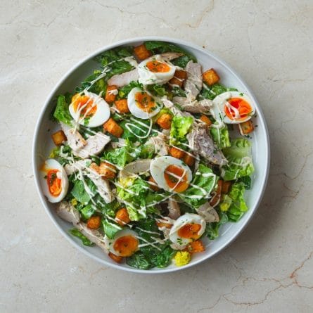 Chicken Caesar Salad from Panzer's
