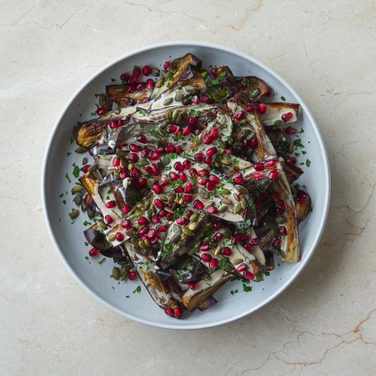 Aubergine & Tahini Salad from Panzer's
