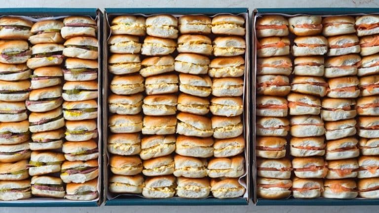 Panzer's Catering with Mini Bagel Boxes Large