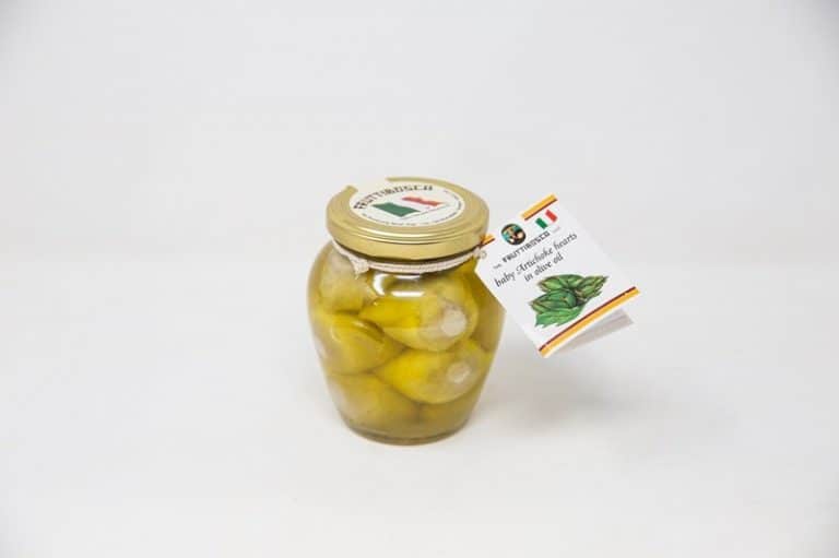 Jar of Fruttibosco Baby Artichokes from Panzer's
