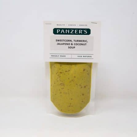 Panzer's Soup - Jalapeno with Sweetcorn & Turmeric
