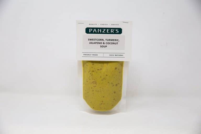 Panzer's Soup - Jalapeno with Sweetcorn & Turmeric