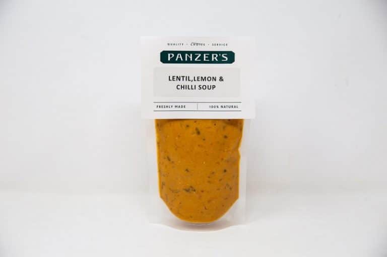 Panzer's Red Lentil & Lemon Chilli Soup