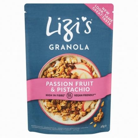 Lizis Passion Fruit & Pistachio Granola