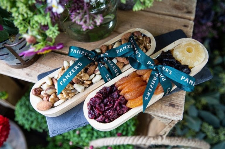 Flat Boat Filled with Natural Nuts - Small 150gr