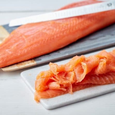 Pre Sliced Whole Smoked Salmon from Panzer's