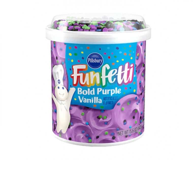 Pillsbury Funfetti Purple  Frosting