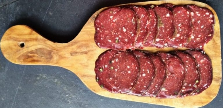 Great Glen Venison Salami with Green Peppercorns - 90gr