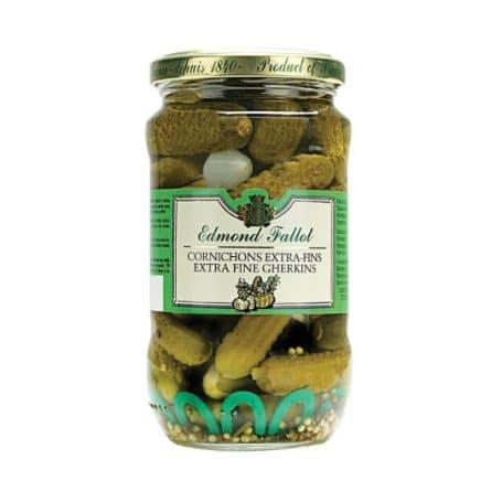 Jar of Edmond Fallot Extra Fine Gerkins from Panzer's