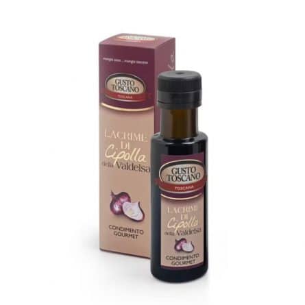 Bottle of Gusto Toscano Onion Balsamic Vinegar from Panzer's