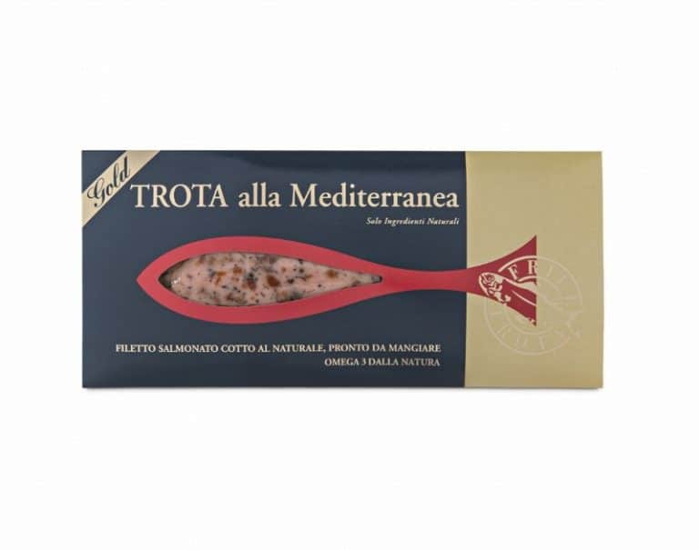 Steam-cooked Mediterranean Trout Fillet - 150gr