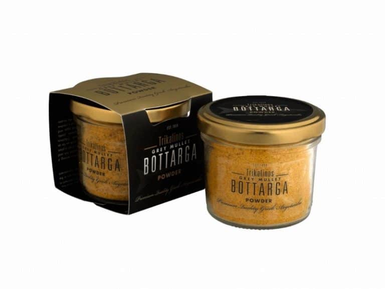 Jar of Trikalinos Bottarga Powder from Panzer's