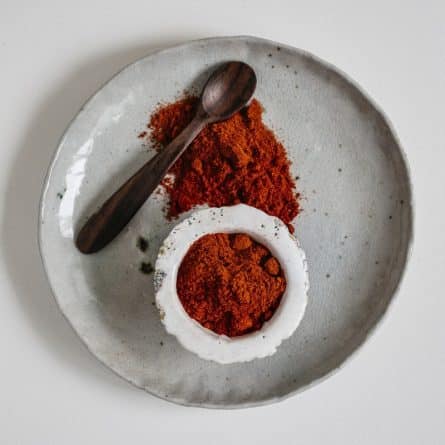 Ren's Pantry Sweet Paprika on a plate from Panzer's