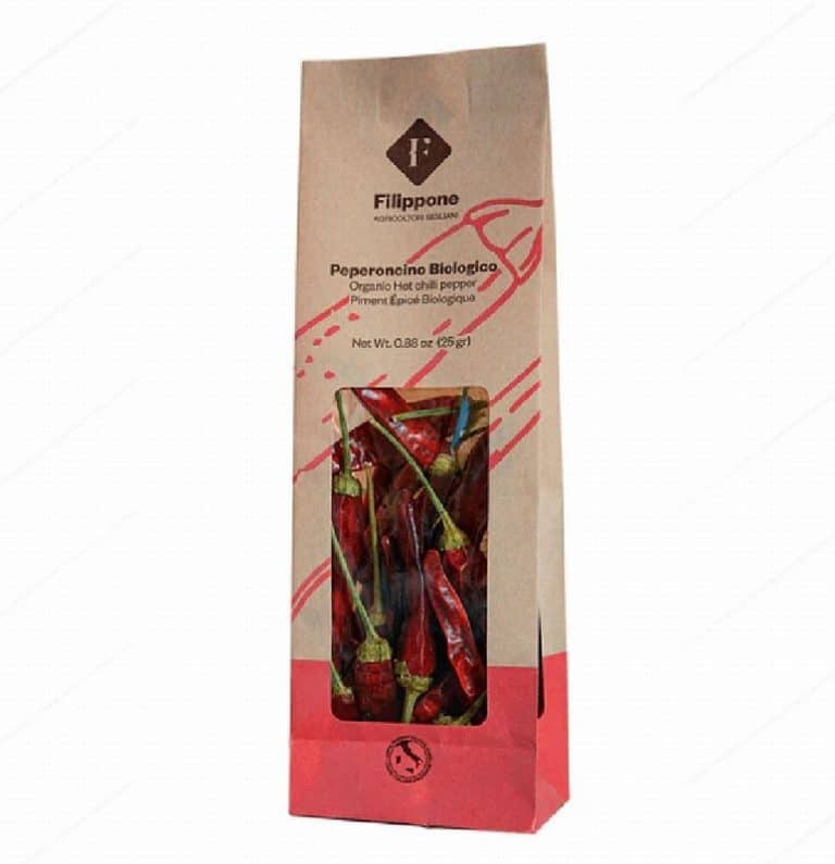 Pack Of Filippone Dry Hot Chilli Peppers from Panzer's