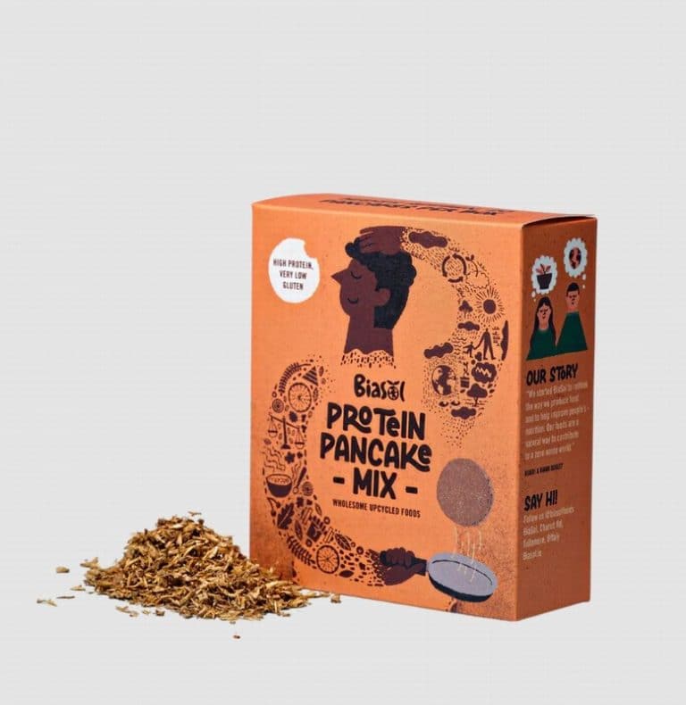 Pack of Biasol Protein Pancake Mix from Panzer's
