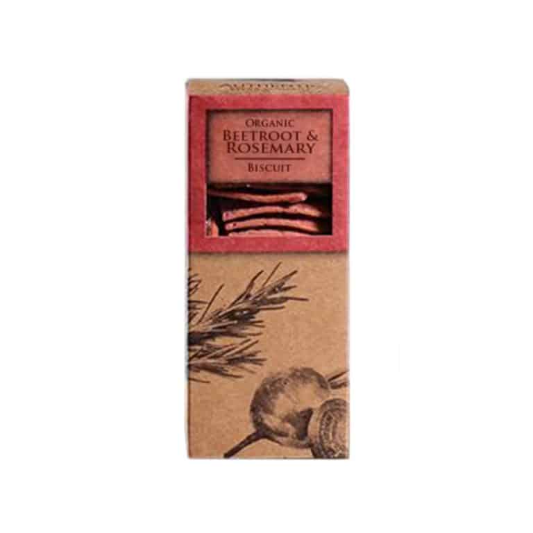 The Authentic Bread Company Beetroot & Rosemary Biscuits from Panzer's