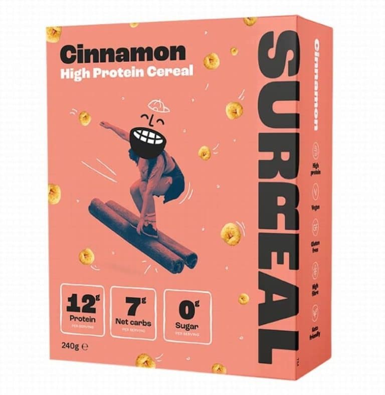 Pack of Surreal Cinnamon High Protein Cereals from Panzer's