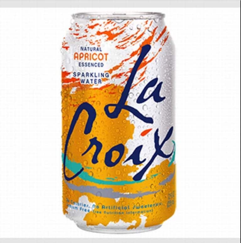 La Croix Apricot Sparkling Water