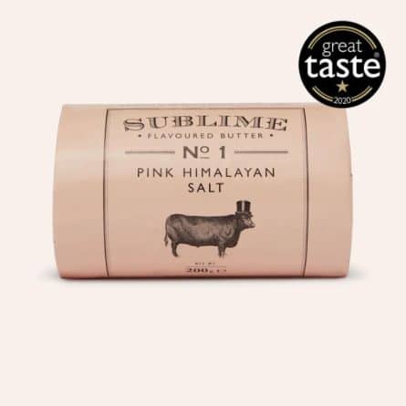 Pack of Sublime Butter No.1 Pink Himalayan Salt 200gr from Panzer's