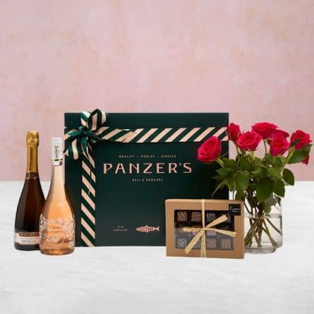 Panzer's With Love hamper with Rose Wine
