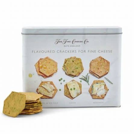 The fine Cheese Flavoured Crackers for Fine Cheese Gift Tin from Panzer's