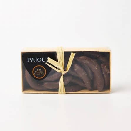 Pajoux Orange Peel covered in chocolate from Panzer's