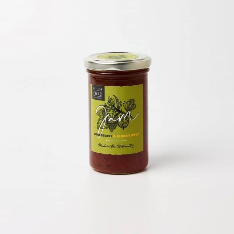Highfield Preserves Gooseberry & Elderflower Jam from Panzer's